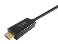 Equip 119390 video kabel adapter 2 m DisplayPort HDMI Zwart - thumbnail