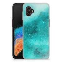 Hoesje maken Samsung Galaxy Xcover 6 Pro Painting Blue - thumbnail