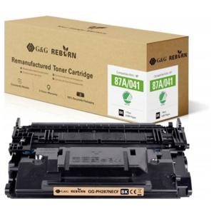 G&G Toner vervangt HP 87A Compatibel Zwart 9000 bladzijden Reborn remanufactured 21242