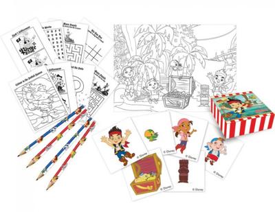 Procos schrijfset Jake Yo Ho junior blauw/rood 16 delig Procos schrijfset Jake Yo Ho junior blauw/rood 16 delig