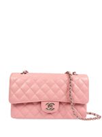 CHANEL Pre-Owned sac porté épaule matelassé à plaque logo 2005 - Rose