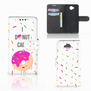 Microsoft Lumia 650 Book Cover Donut Roze