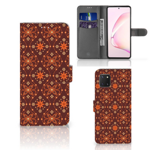 Samsung Note 10 Lite Telefoon Hoesje Batik Brown