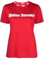 Wales Bonner x Sorbonne t-shirt en coton biologique - Rouge