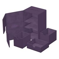 Ultimate Guard Twin Flip`n`Tray 160+ XenoSkin Monocolor Purple - Damaged packaging