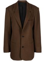 LEMAIRE Blazer met enkele rij knopen - Bruin