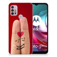 Motorola Moto G30 | G10 Silicone Back Cover Liefde - Origineel Romantisch Cadeau - thumbnail