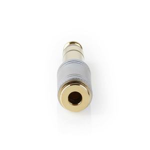 Audio Adapter | 6.35 mm Male - 3.5 mm Female | Metal | Silver