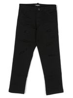 DSQUARED2 KIDS jean droit à taille mi-haute - Noir