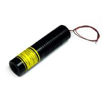 Lijnlaser, groen, 532 nm, 90 °, 24 V DC, Ø20x80 mm, Laser Class 1, Focus fixed (800mm), Kabellengte 500 mm - 70115529