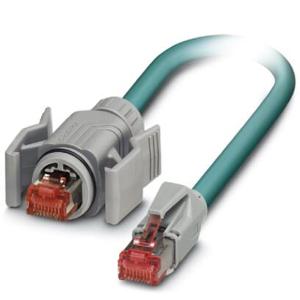 Phoenix Contact 1407932 RJ45 Netwerkkabel, patchkabel CAT 6A S/FTP 5.00 m Blauw 1 stuk(s)