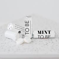 Pepermuntrolletje modern typografisch