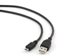 Gembird CCP-MUSB2-AMBM-10 USB-kabel 3 m USB 2.0 Micro-USB B USB A Zwart - thumbnail