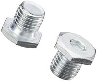 KS Tools 430.1016 Olieaftapplug, binnenzeskant, 13mm, M12x1,5x13,5mm, 10 per pak