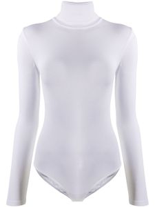 Wolford body Colorada à col roulé - Blanc