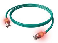 Sacon SFTP kabel Cat.6A, 0,5m, turquoise (21.15.2350)