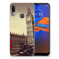 Motorola Moto E6 Plus Siliconen Back Cover Londen - thumbnail