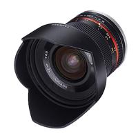 Samyang 12mm F2.0 Lens voor Aansluiting Sony E, Zwart