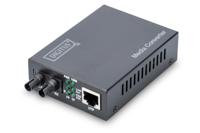 Digitus DN-82010-1 netwerk media converter Intern 1310 nm Multimode Zwart