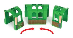 BRIO World - Flexibele tunnel baan