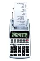 Canon P1DTSCII 2304C001AA Printerende bureaurekenmachine, 12-cijferig zilver metallic