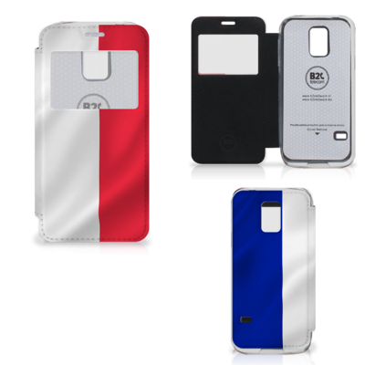 Samsung Galaxy S5 Mini Bookstyle Case Frankrijk Samsung Galaxy S5 Mini Bookstyle Case Frankrijk