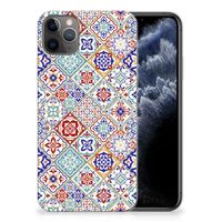 Apple iPhone 11 Pro Max TPU Siliconen Hoesje Tiles Color