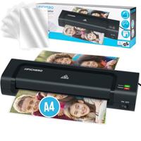 Silvergear® Lamineermachine A4 | Laminator Met 5 Lamineerhoezen | Snel Opwarmen | Lamineerapparaat | Lamineren Tot A4, A5, A6 Formaat