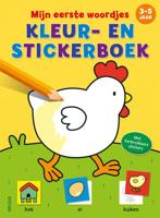 Deltas Mijn eerste woordjes kleur  en stickerboek (3 5 jaar)