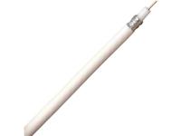 Kopp 162725045 Coaxkabel Buitendiameter: 6.60 mm 75 Ω 75 dB Wit 25 m