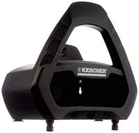 Kärcher slanghouder Plus (robuust, houder voor buitenmuren, ruimtebesparend, opbergvak voor sproeiers en aansluitingen, compatibel met alle gangbare tuinslangen)