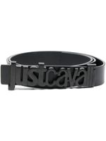 Just Cavalli ceinture à logo imprimé - Noir - thumbnail