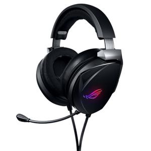 Asus ROG Theta 7.1 Over Ear headset Gamen Kabel 7.1 Surround Zwart Ruisonderdrukking (microfoon) Volumeregeling, Microfoon uitschakelbaar (mute)