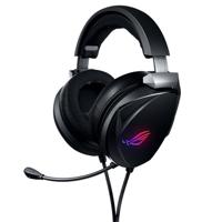 Asus ROG Theta 7.1 Over Ear headset Gamen Kabel 7.1 Surround Zwart Ruisonderdrukking (microfoon) Volumeregeling, Microfoon uitschakelbaar (mute) - thumbnail