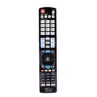 DCU TECNOLOGIC LG Smart TV Afstandsbediening, TV-afstandsbediening, compatibel met LG Smart TV, knop voor Netflix en Prime Video, zwart