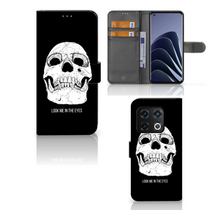 Telefoonhoesje met Naam OnePlus 10 Pro Skull Eyes