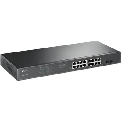 TP-Link TL-SG1218MPE Managed Gigabit Ethernet (10/100/1000) Power over Ethernet (PoE) Zwart TP-Link TL-SG1218MPE Managed Gigabit Ethernet (10/100/1000) Power over Ethernet (PoE) Zwart