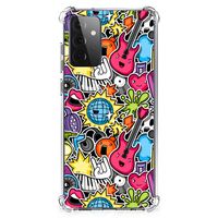 Samsung Galaxy A72 4G/5G Anti Shock Bumper Case Punk Rock