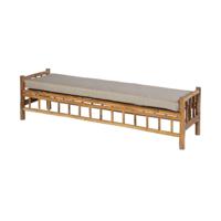 Exotan Bamboo Tennis tuinbank 180 cm taupe