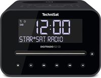 Technisat Digitradio 52 CD - DAB+ wekkerradio met CD - antraciet - thumbnail