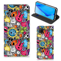 Huawei P40 Lite Hippe Standcase Punk Rock - thumbnail