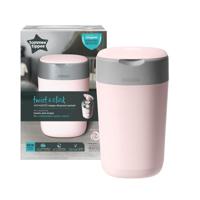 Tommee Tippee Sangenic twist & click luieremmer roze