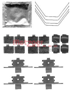 Accessoireset, schijfremblok METZGER, u.a. für Mazda