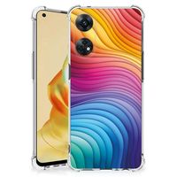 Shockproof Case voor OPPO Reno8 T 4G Regenboog