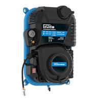 Güde Wandcompressor 160/08/2 ST (1100 W/230 V, max. 8 bar, 90 l/min eff. Leveringshoeveelheid, olievrij, ruimtebesparende wandmontage, geïntegreerde 180° draaibare automatische slanghaspel, 9 m