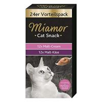 Miamor Cat Confect Malt-Cream Voordeelverpakking 24 x 15 g - U ontvangt 4 verpakkingen/; Inhoud verpakking: 0,36 Kg