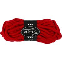 Creotime garen XL manga 17 meter acryl rood