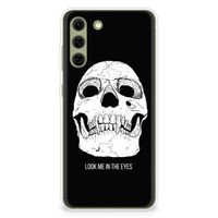 Silicone Back Case Samsung Galaxy S21FE Skull Eyes - thumbnail