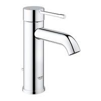 Grohe Essence New S-size Wastafelkraan met trekwaste Chroom - thumbnail