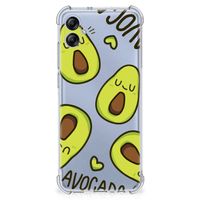 Samsung Galaxy A04e Stevig Bumper Hoesje Avocado Singing